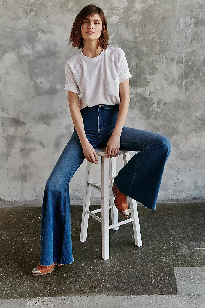 Just Float On Flare Jeans | Free People (Global - UK&FR Excluded)