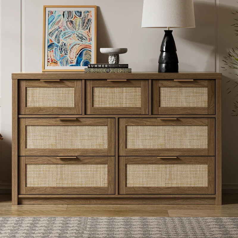 Arianna 52.7" W 7-Drawer Dresser | Wayfair North America