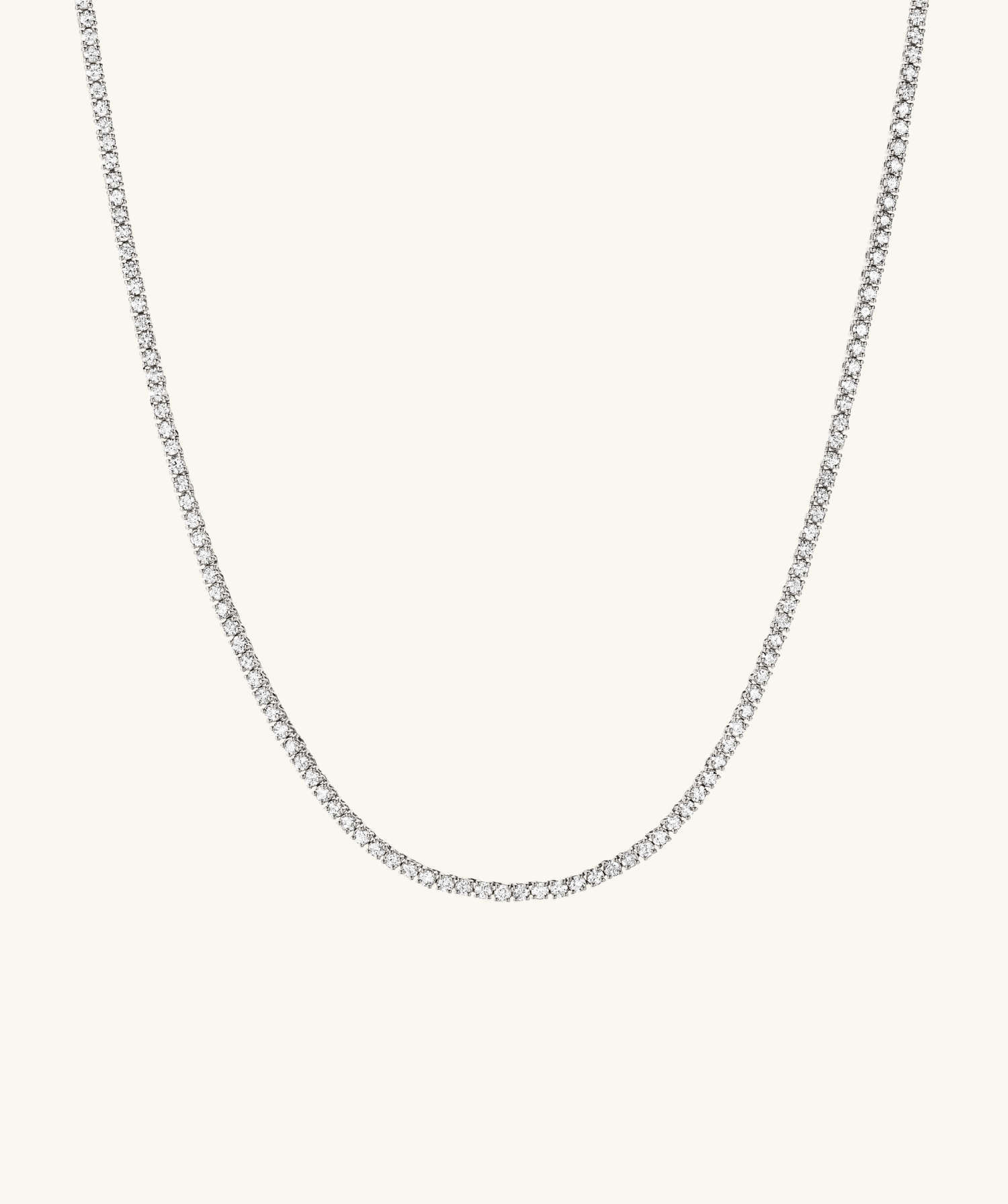 Diamond Tennis Necklace | Mejuri (Global)