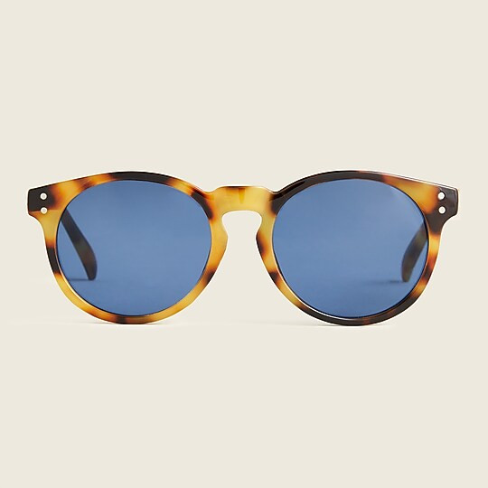 Kids' round sunglasses with blue lenses | J. Crew US
