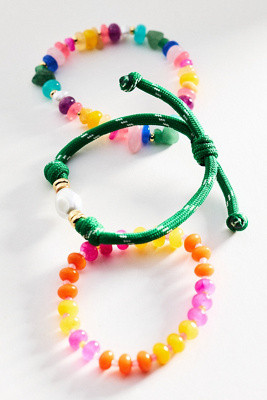 BaubleBar Beaded Bracelets, Set of 3 | Anthropologie (US)