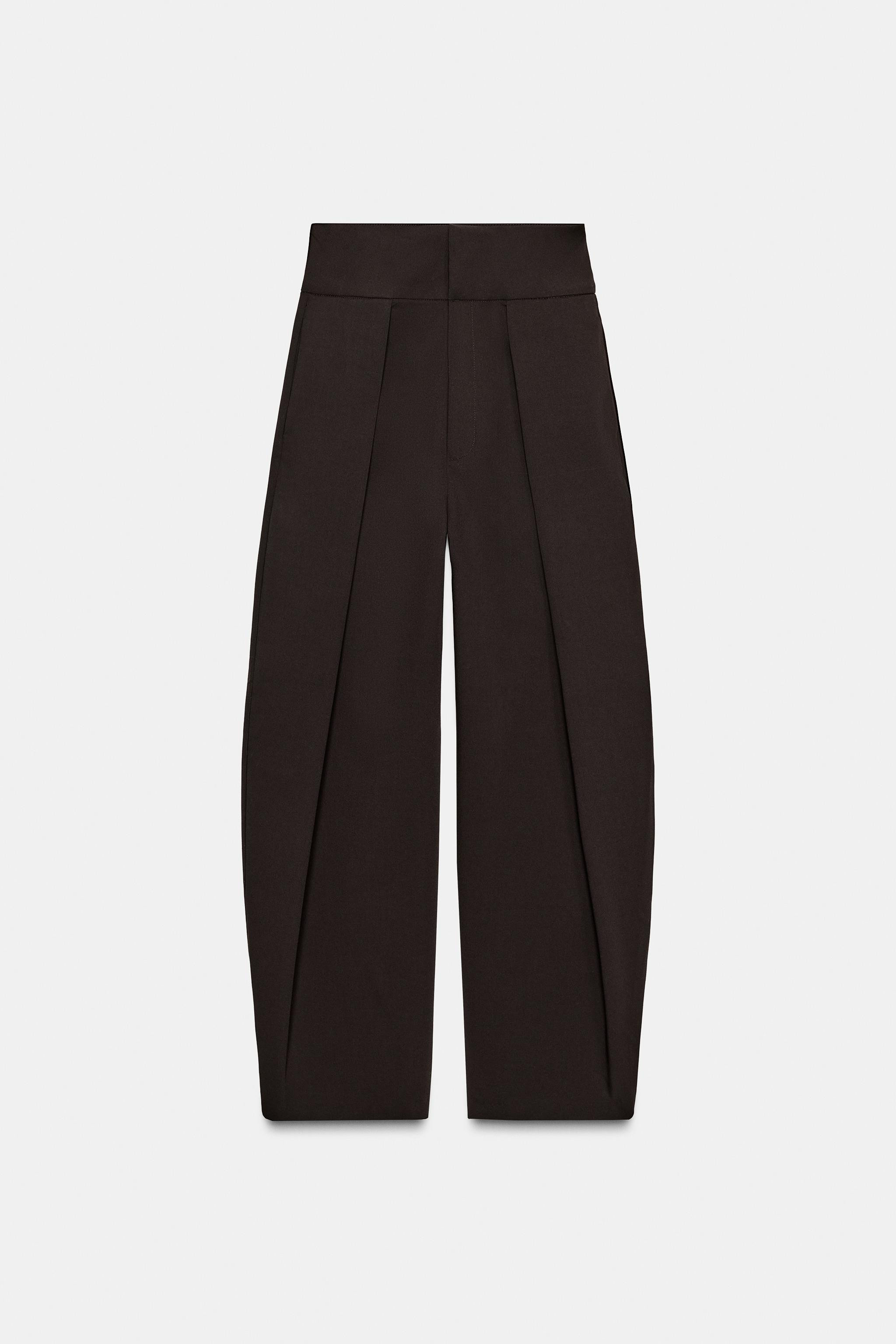 BALLOON PLEAT TROUSERS | Zara UK
