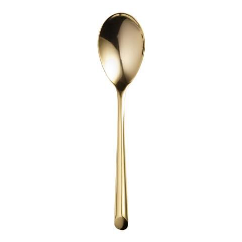 Gold Wave Soup Spoons Set of 4 | World Market