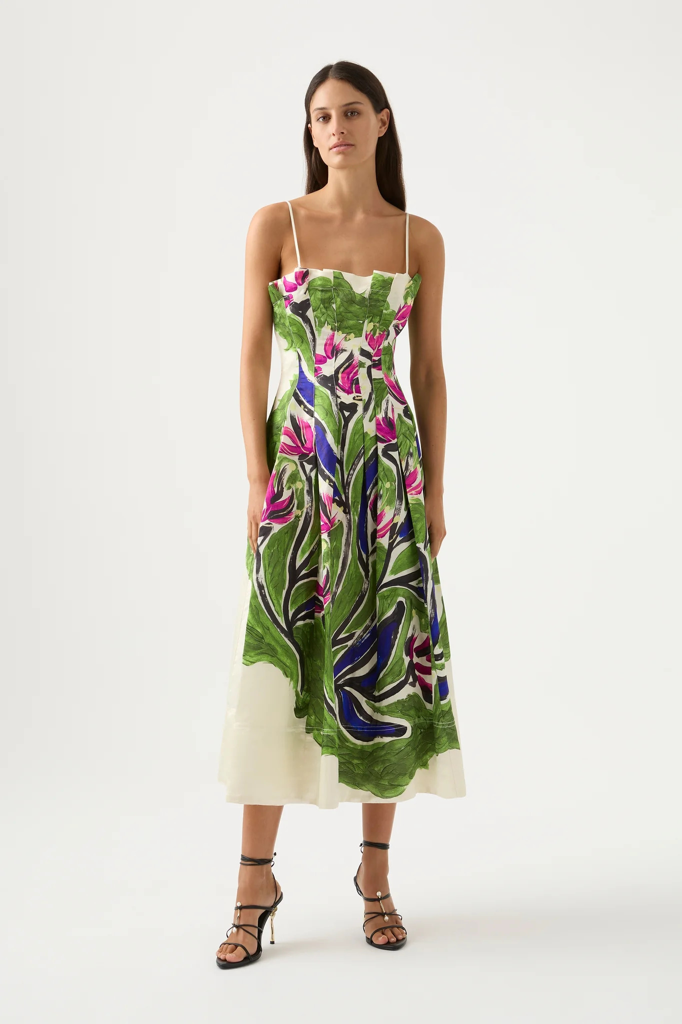 Paradiso Cinched Midi Dress | aje. (US, UK, Europe, ROW)