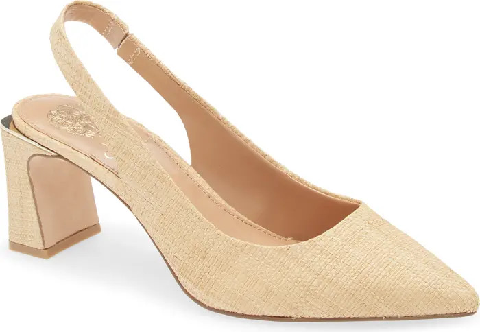 Vince Camuto Hamden Pointed Toe Slingback Pump (Women) | Nordstromrack | Nordstrom Rack