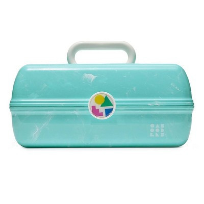 Caboodles On-The-Go Girl Storage Makeup Bag - Teal Marble | Target