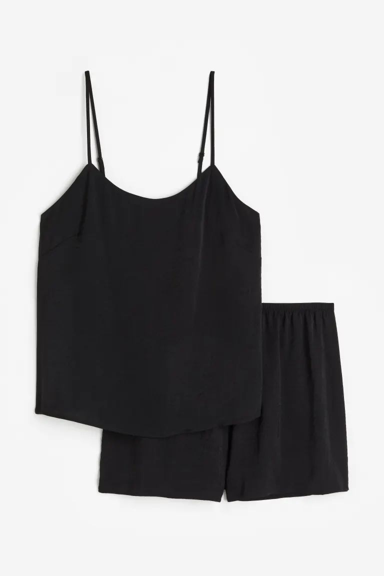 Pajama Camisole Top and Shorts | H&M (US)