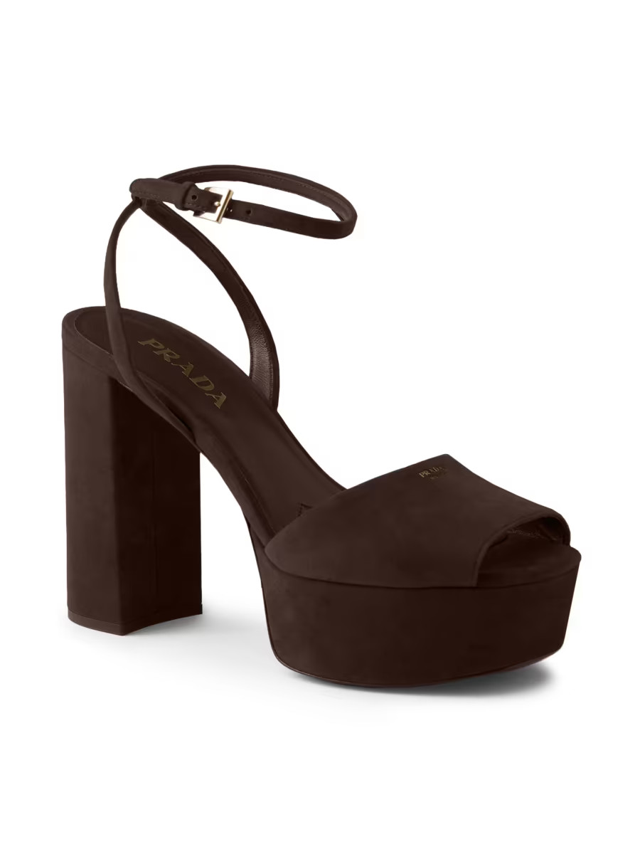 Suede Platform Sandals | Saks Fifth Avenue