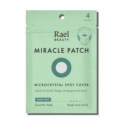 Rael Beauty Miracle Pimple Patch Microcrystal Spot Cover for Acne - 4ct | Target
