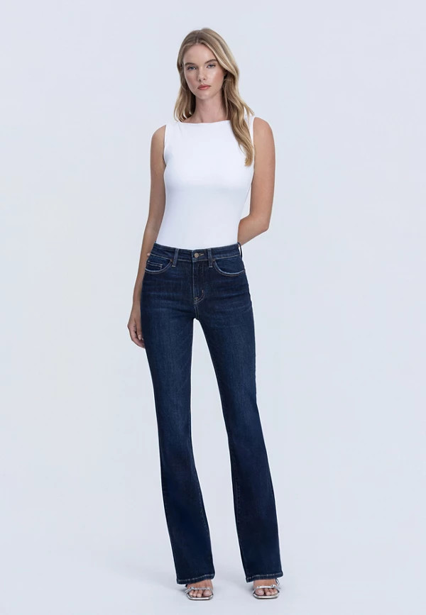 Flying Monkey™ Super Dark High Rise Bootcut | Maurices