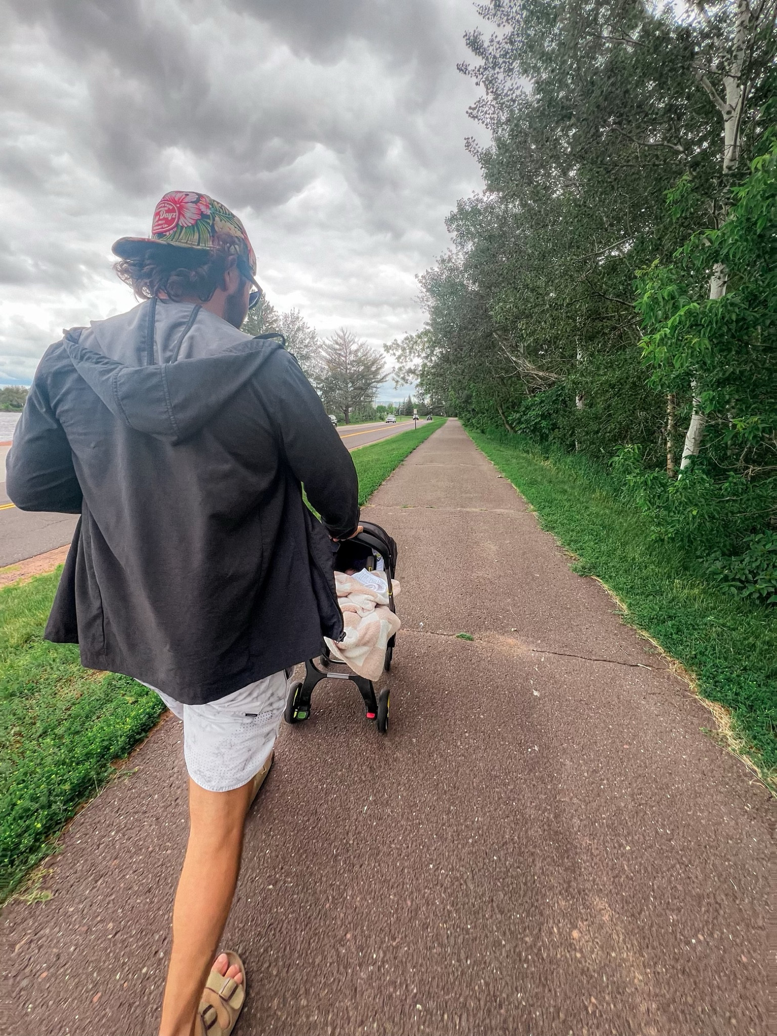 Nothing like starting your Saturday off with a walk around Lake Superior for some fresh air. 🌊
Travis Mathew zip up on sale !! 

#LTKSaleAlert #LTKMens #LTKFitness