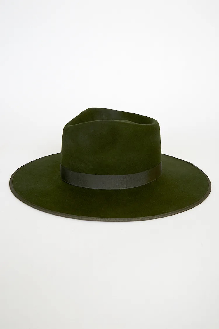 Rancher Forest Green Wool Fedora Hat | Lulus (US)