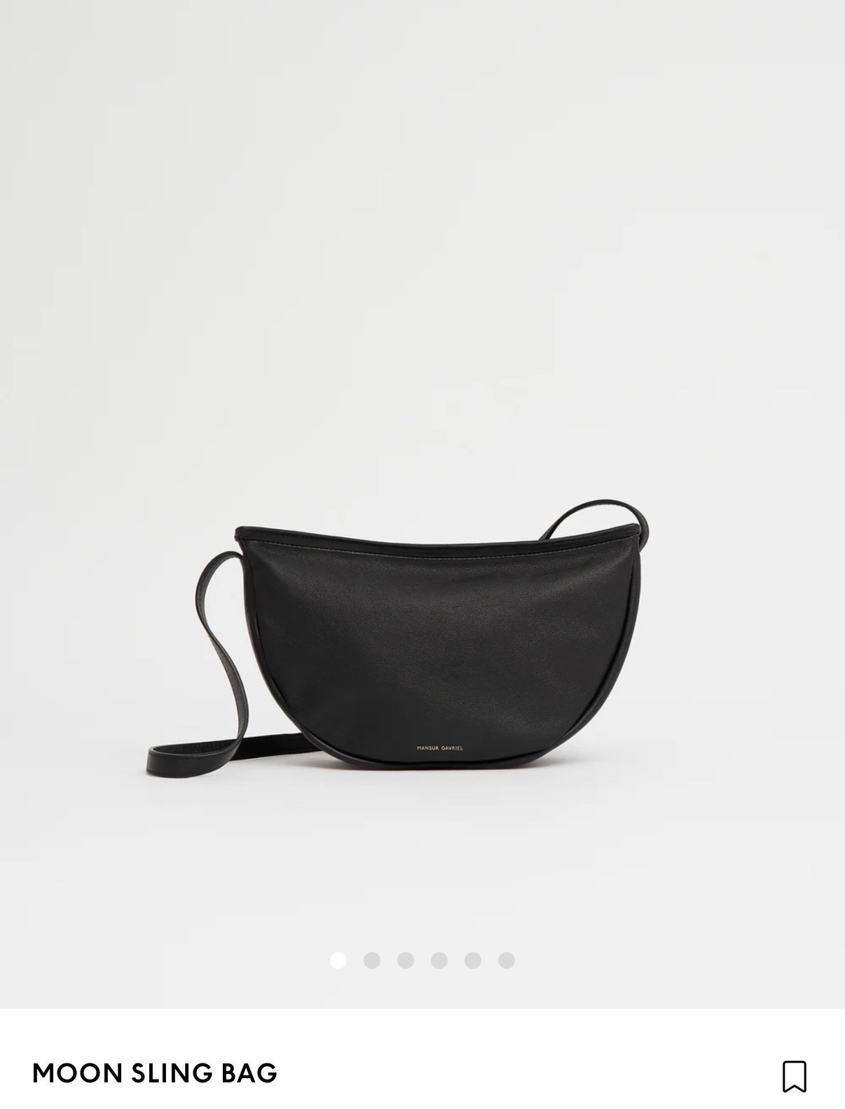 Mansur Gavriel moon sling bag on BF sale

#LTKbag #LTKpetite #LTKsale