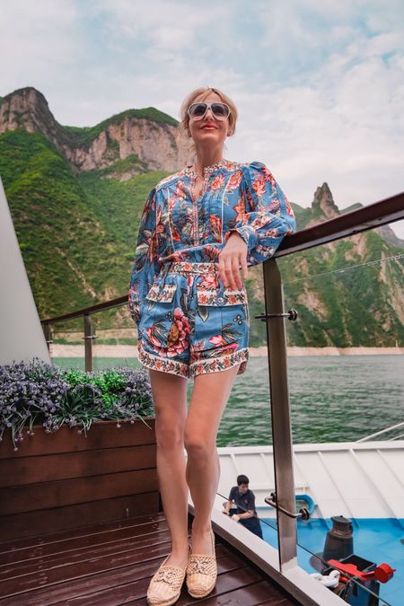 Yangtze River Cruise #ootd 

Summer outfit
Travel outfit 
Matching Set 

#LTKTravel #LTKSeasonal