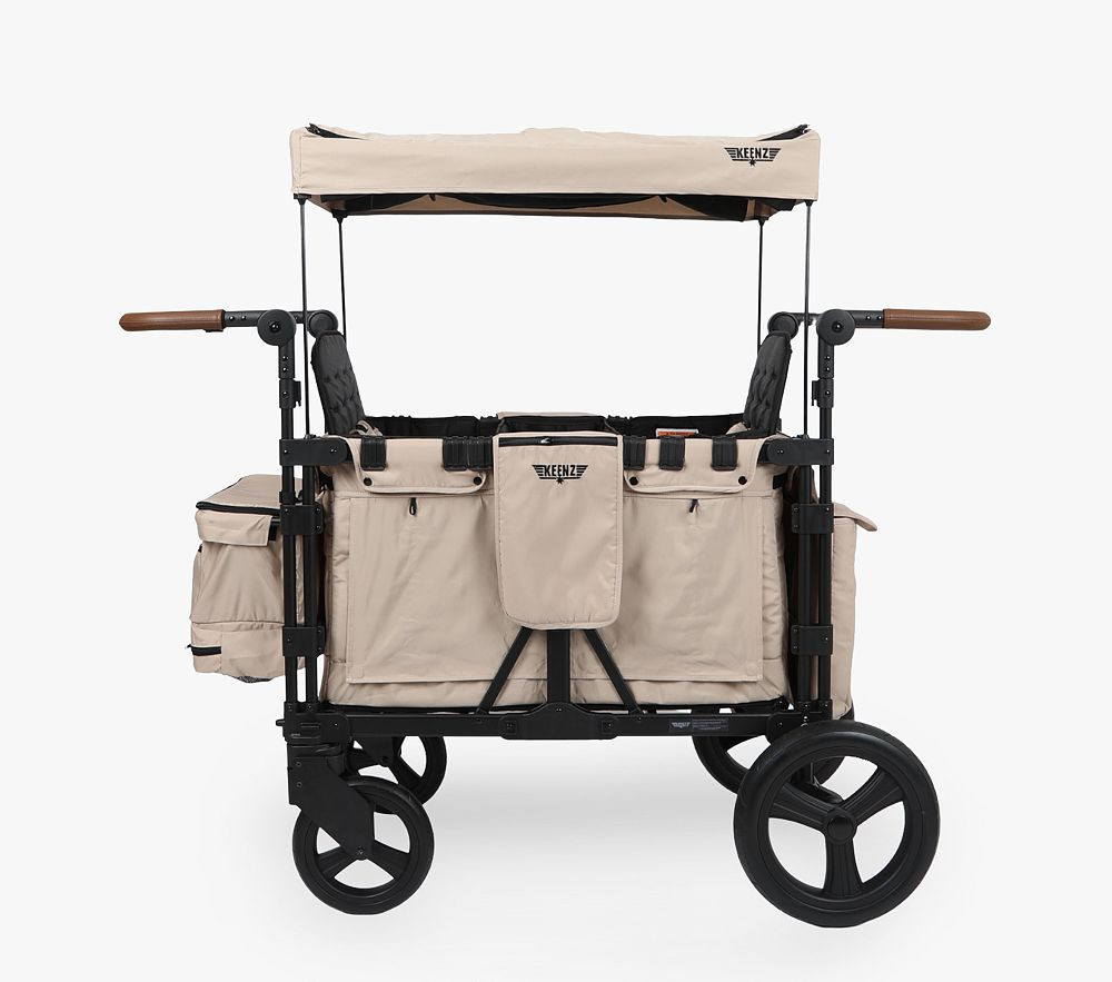 Keenz XC+ 2.0 4 Passenger Stroller Wagon, Mocha | Pottery Barn Kids