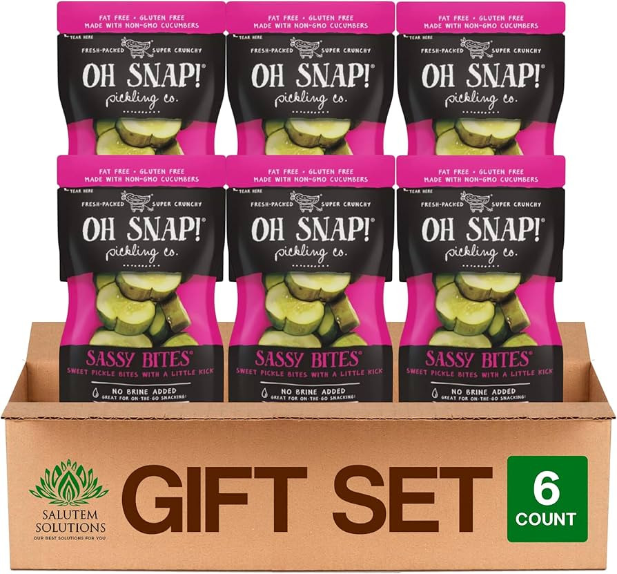 Salutem Vita – Pickle Sassy Bites, 3.25 oz, Gift Set – Pack of 6 | Amazon (US)