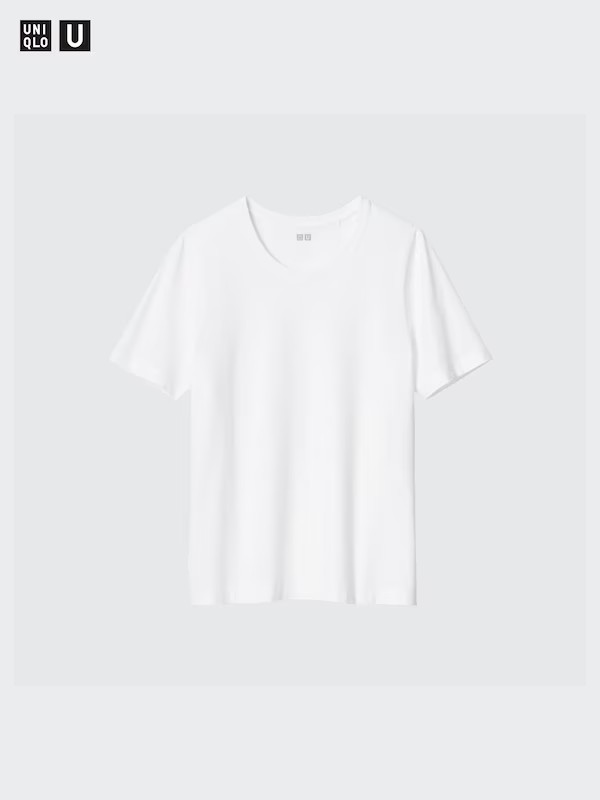 100% Supima Cotton Crew Neck T-Shirt | UNIQLO (UK)