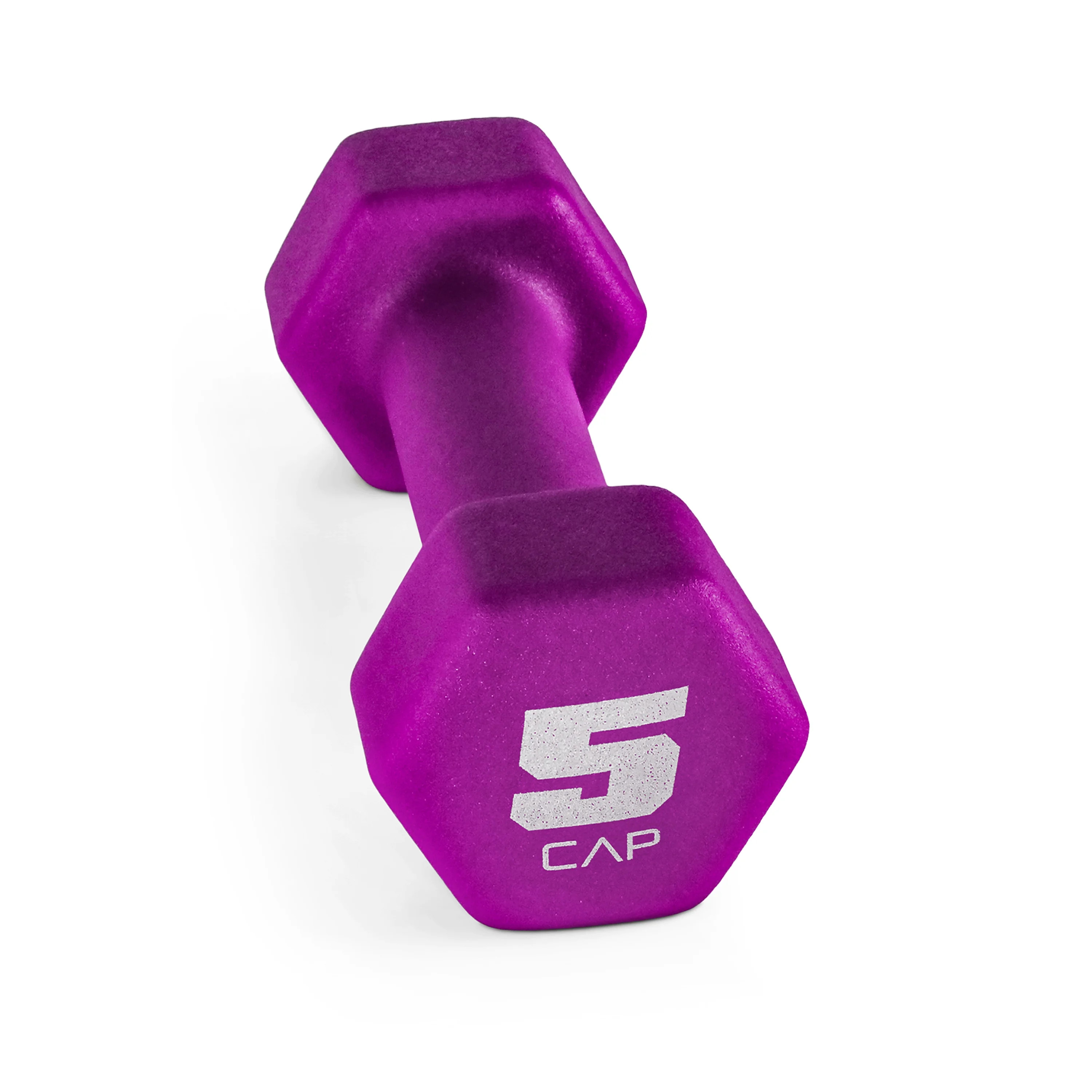 CAP Neoprene Magenta 5lb Dumbbell | Walmart (US)