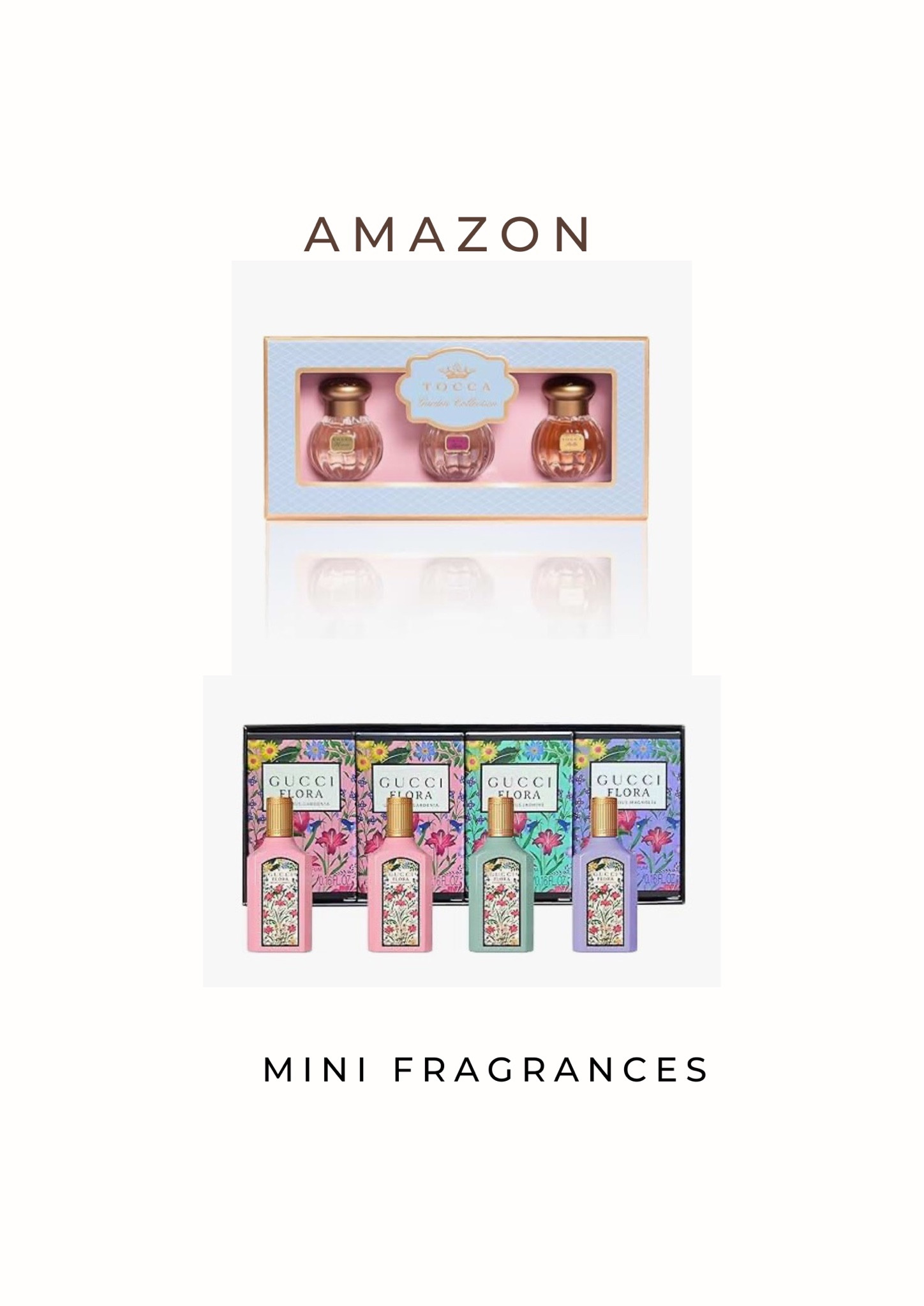 Mini fragrances are a great gift if you are unsure the receiver will like it . They are also perfect for Secret Santa. 

#LTKCyberWeek #LTKBeauty #LTKGiftGuide