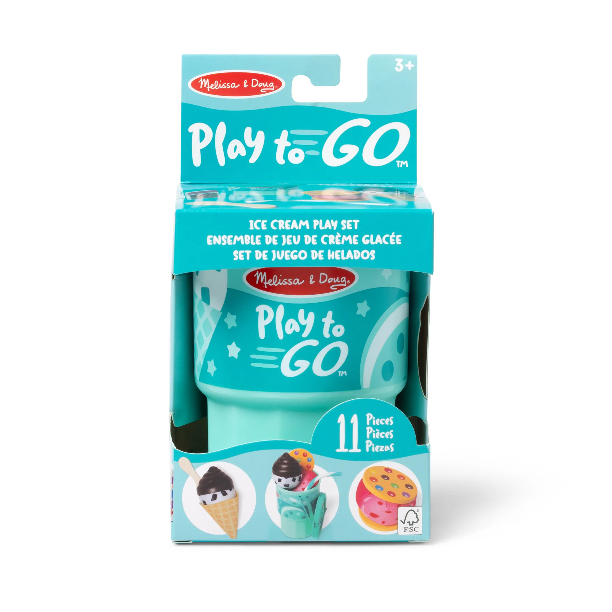 Play to Go Ice Cream Play Set | Melissa and Doug