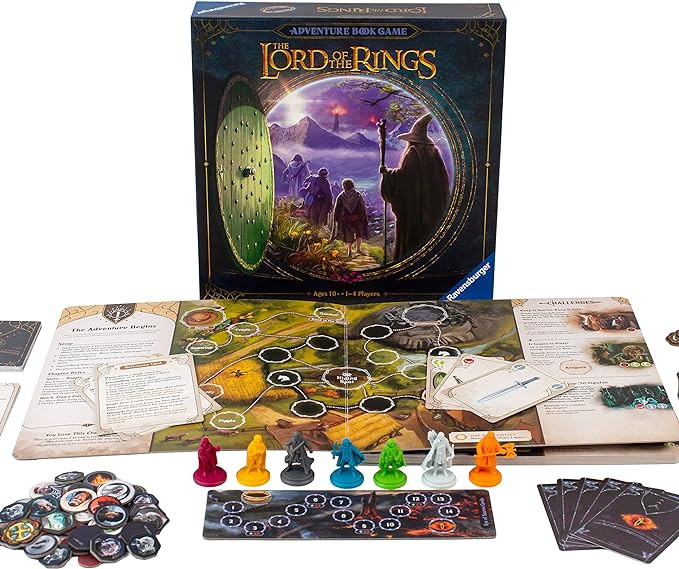 Lord of The Rings Adventure Book Game | Immersive Cooperative Gameplay | Innovative Chapter Book ... | Amazon (US)
