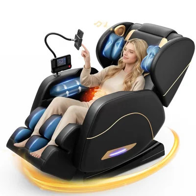 Osoria Zero Gravity Full Body Massage Chair with Heat Therapy, Foot Massage, Airbags & Smart Touch Control | Wayfair North America