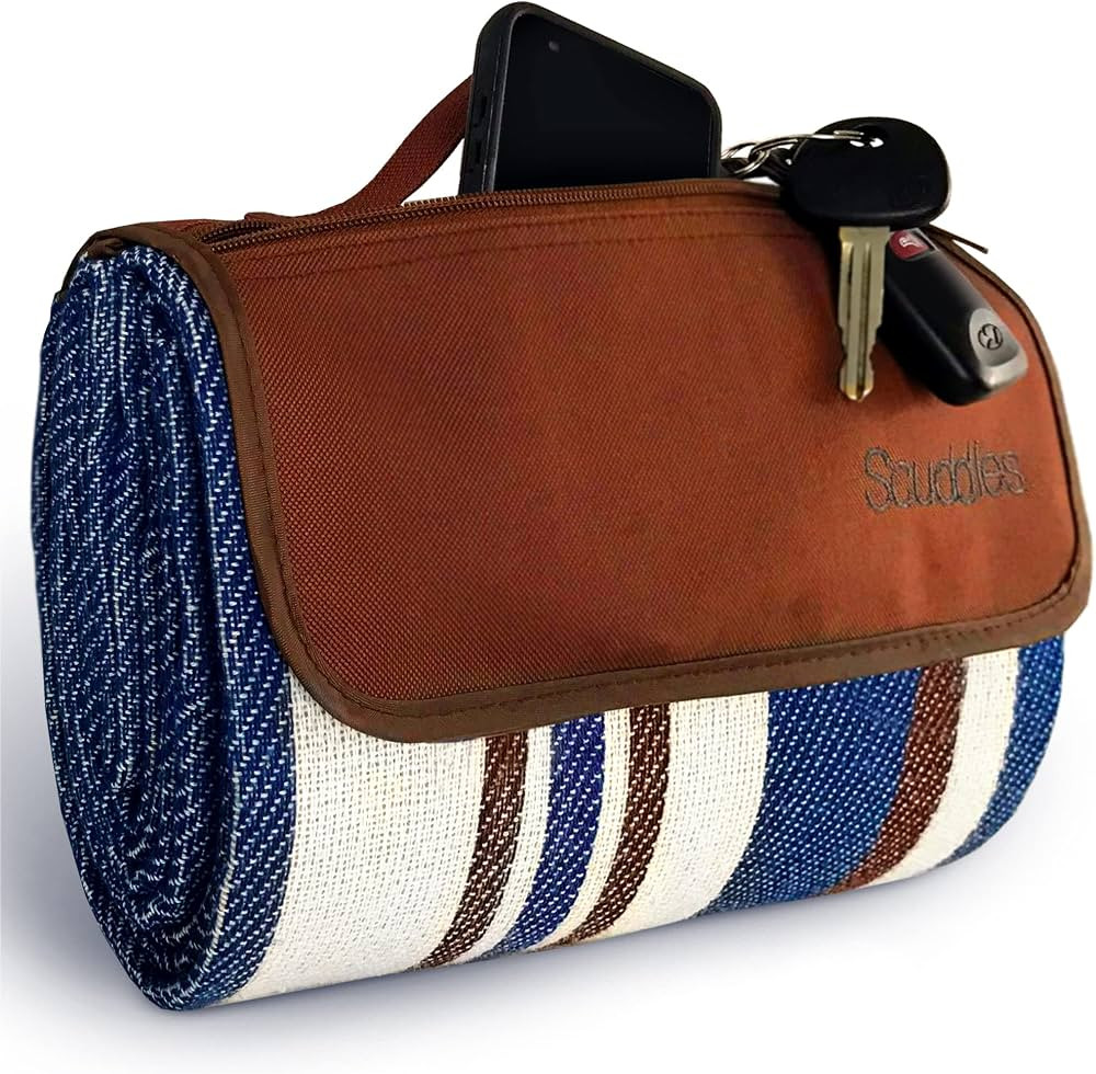 Extra Large Picnic Blankets Waterproof Foldable with Pocket for iPhone Keys and More Dual Layers ... | Amazon (US)