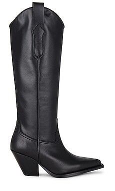 TORAL Tall Western Boot in Black from Revolve.com | Revolve Clothing (Global)