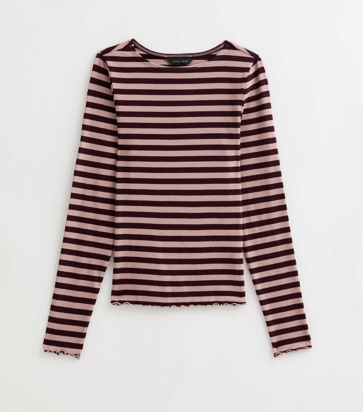 Pink Striped Long Sleeve Top | New Look | New Look (UK)