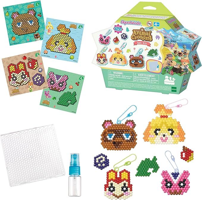 Aquabeads Animal Crossing™ : New Horizons Character Set, Kids, Beads, Arts and Crafts, Complete... | Amazon (US)