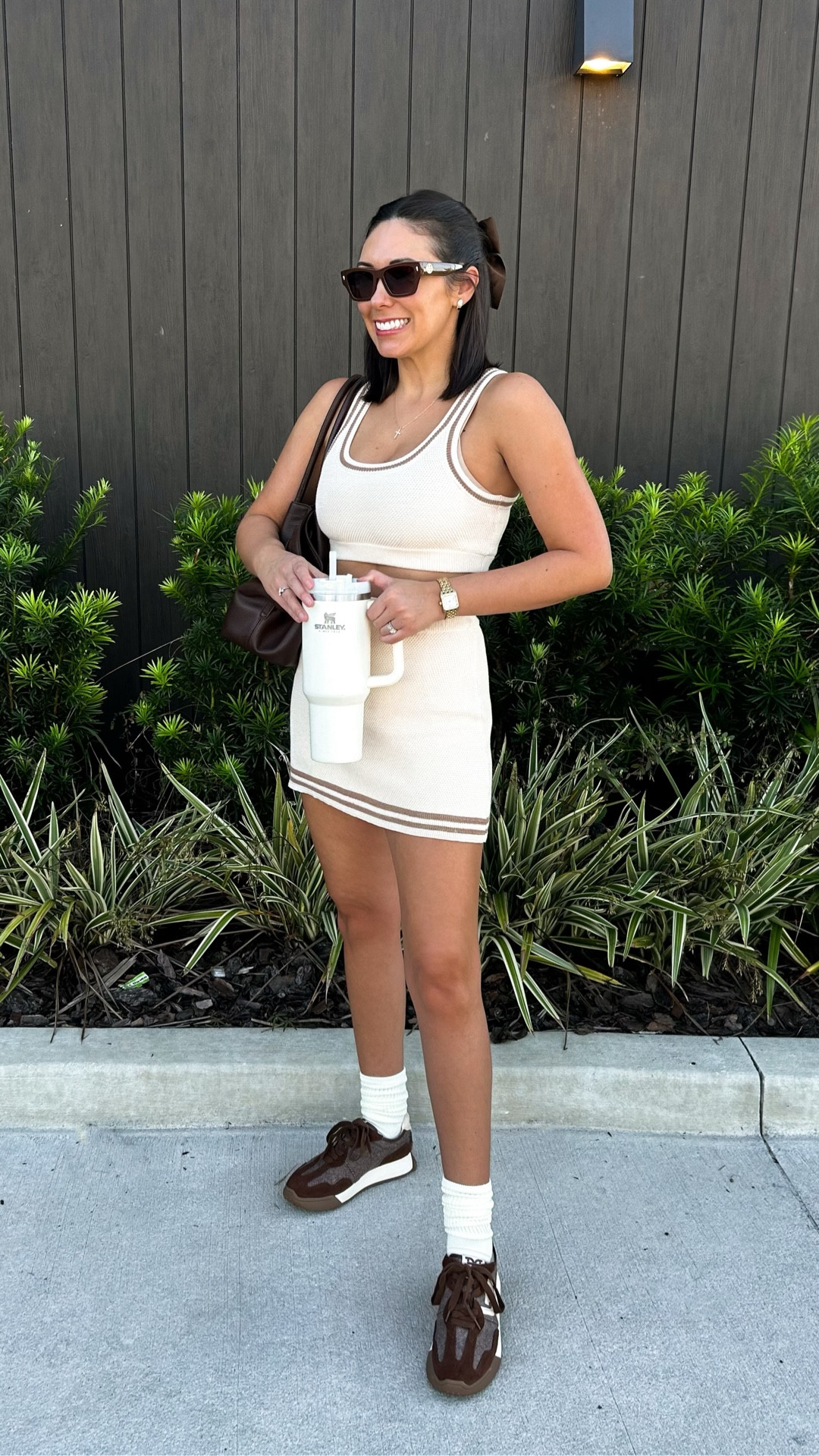 Sporty Chic - Amazon Outfits for Everyday! 
•••
Petite Style: Height 5’4, Weight 115, Bust 32DDD
Amazon 2 piece workout Set: SMALL
Sam Edelman Sneakers: 8
Tory Burch Sunglasses 
Stanley Tumbler 40oz 
Amazon Travel Handbag 
Skims Bralette
Amazon Seamless Thong 
•••
Amazon Fashion | Amazon Outfits | Amazon Workout | Amazon Fall Fashion | Amazon Set | Amazon Athleisure | Amazon Athletic Wear | Two Piece Outfit | Matching Set | Matching Set Amazon | Matching Sets Women | Matching Sets Casual | Two Piece Set | Two Piece Amazon Set | Two Piece Outfits | Cute Outfits | Weekend Outfits | Everyday Outfit | Coffee Run Outfit | Running Errands Outfit | Shopping Outfit | School Drop Off Outfit | Monochromatic Outfit | Workout Outfit | Athletic Outfits | Athleisure Outfits | Athleisure Outfits Amazon | Gym Outfit | Sneaker Outfit | Sporty Outfit | Walking Outfit | Tennis Outfit | Golf Outfit | Pickleball Outfit | Florida Vacation Outfit | Resort Wear | Airport Outfit | Travel Outfit | Airplane Outfit | Theme Park Outfit | Disney Outfit | Cruise Outfit | old money looks | old money aesthetic | old money fashion | old money style | old money outfits | old money style women | neutral outfit | neutral style | classic style | classic outfits | chic outfits | chic style | casual chic | quiet luxury | minimalist | minimalist fashion | capsule wardrobe | petite outfits | fall athletic | fall Athleisure | Old Money Fall Outfit | Classy Fall Outfit | Fall Neutrals | Fall Chic | Chic Fall Outfits | Fall Outfits Petite | Fall Outfits | Fall Casual Outfits| Fall Transition Outfits | Fall Outfits Women | Fall Capsule Wardrobe | Amazon Fall Outfits | Amazon Fall Fashion | 

#LTKSeasonal #LTKFindsUnder50 #LTKFindsUnder100 #LTKShoeCrush #LTKItBag #LTKOver40 #LTKTravel #LTKPetite #LTKStyleTip #LTKActive