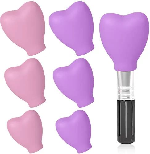 Amazon.com: Makeup Brush Covers, 3 Sizes in 6 Pieces Silicone Cosmetic Brush Bubble for Travel and H | Amazon (US)