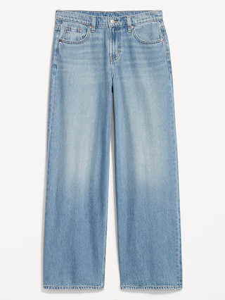 Mid-Rise Baggy Wide-Leg Jeans | Old Navy | Old Navy (US)
