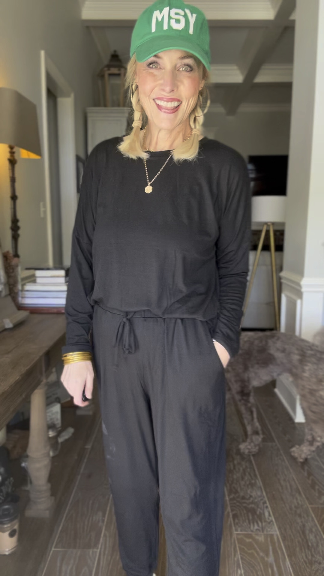 Y’all know this is my favorite of all favorites as a go-to travel look. Total comfort but lots of style. Looks like a jumpsuit but is two pieces so there is no hassle of taking it all off when ya gotta go!

I sized up to a large in this one for an oversized and relaxed fit, but I also have it in my true size medium and it fits great, too. 

#LTKfindsunder50 #LTKtravel #LTKover40