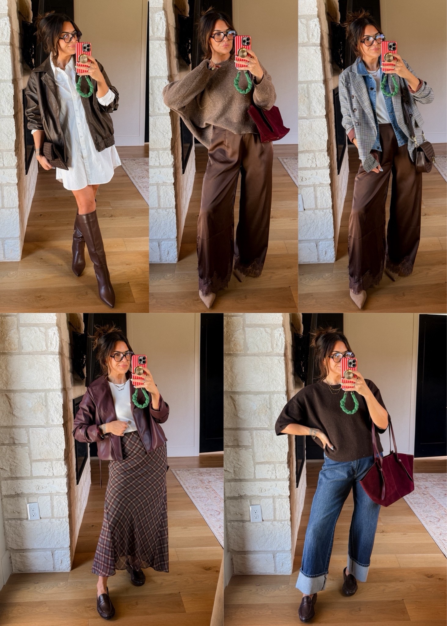 Chocolate Brown Outdirs for fall
Everything is 40% off with code: BWC40

I get my true size large in evening and size 30 in jeans.
@vici VICIPartner

#LTKgrwm #LTKOver40 #LTKMidsize