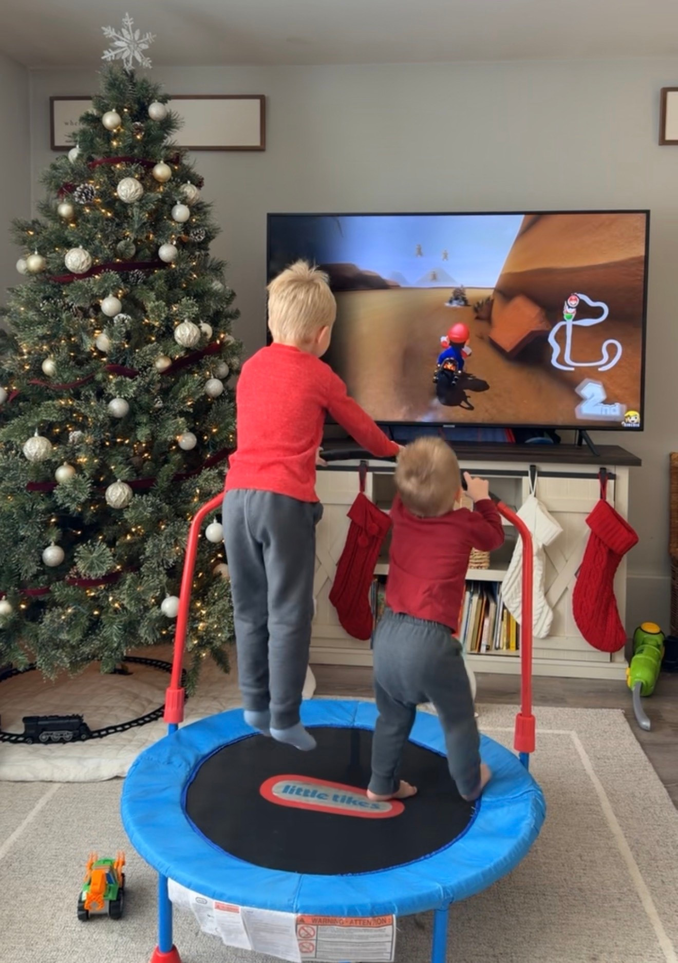 Toddler Christmas idea, little tikes trampoline! 

#LTKHoliday #LTKKids #LTKCyberWeek