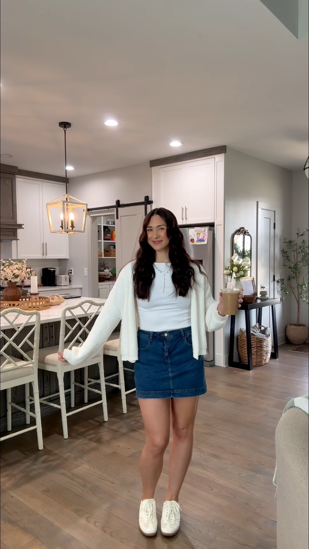 Spring outfits 🌸☀️ 

White tee xs old navy
Slouchy cardigan Tjmaxx 
Denim skort Amazon medium 
Shoes target true size 8 

#LTKootd #LTKSpringSale #LTKgrwm