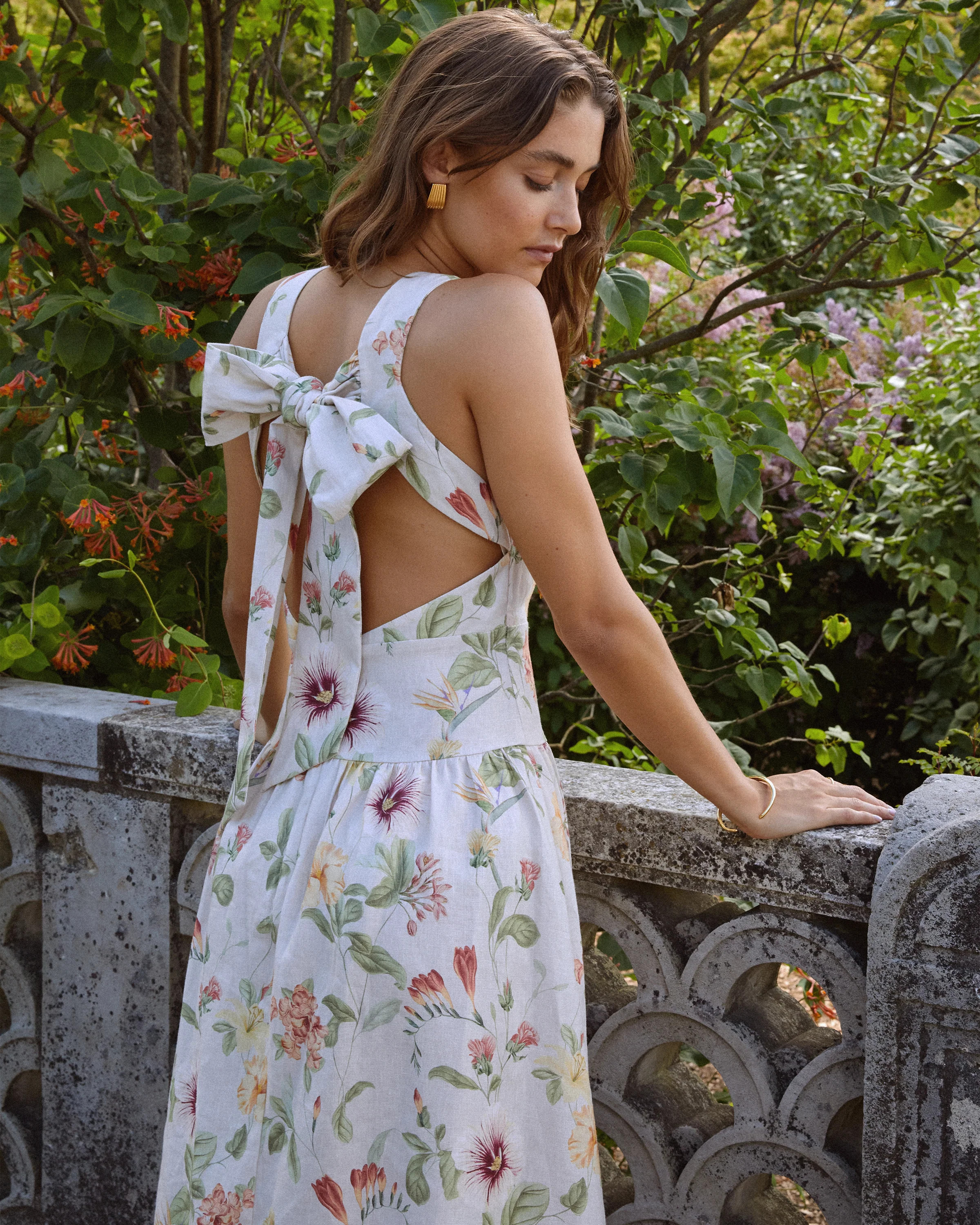 Lisette Linen Dress | Few Moda