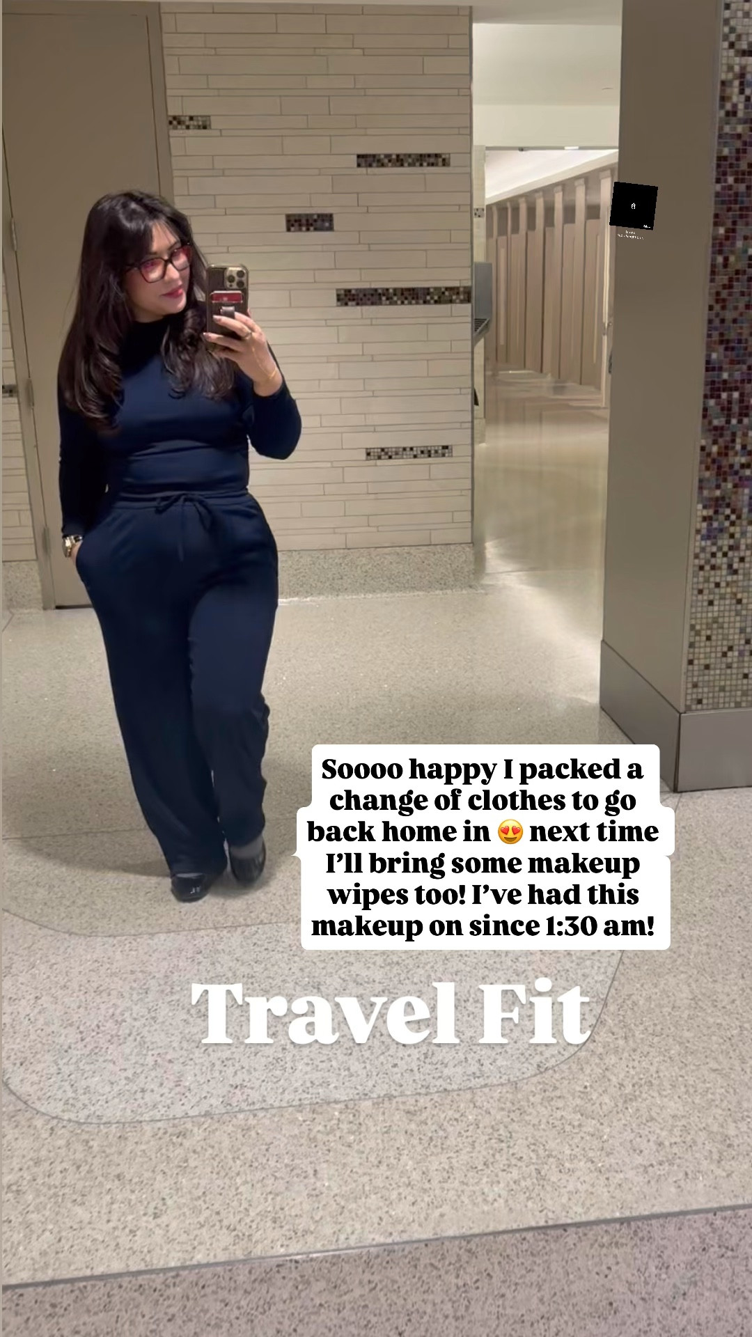 Cozy travel fit that’s petite gir friendly 

#LTKPetite #LTKMidsize