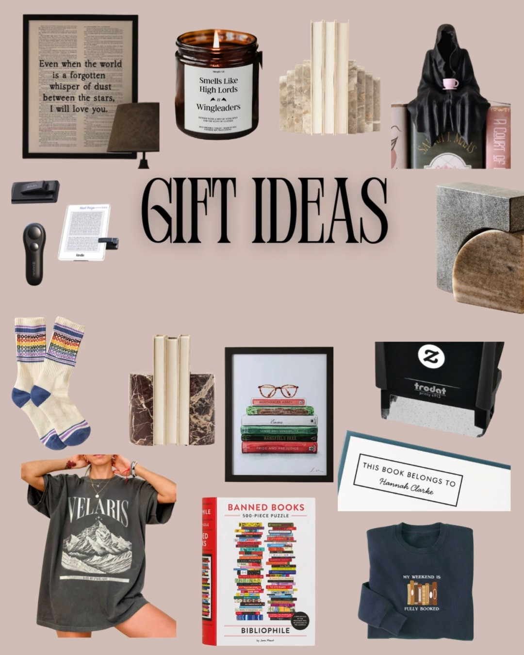  Gift ideas for books lovers, gift ideas for readers, book girlie, book ideas, reading lovers, gift guide for readers, book gift ideas, book nerd, library, reading, reader, book lover, book gifts, bookish gifts, throne of glass, fourth wing, acotar, bookends, suriel, book worm, book gift ideas, reader gift ideas, booktok, book girlie, bookish, book shelf, bookshelf

 

#LTKCyberWeek #LTKGiftGuide