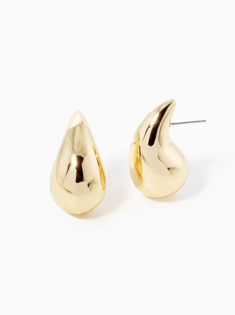 Puffy Teardrop Earrings | Erin McDermott Jewelry
