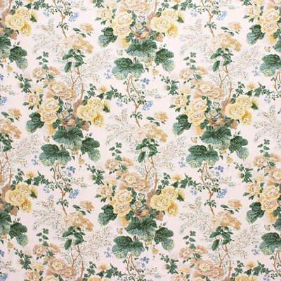 Lee Jofa Althea Cotton P Citron Fabric | DecoratorsBest | DecoratorsBest