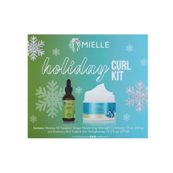 Mielle Organics Rosemary Mint Oil & Moisture RX Conditioner Holiday Gift Set - 2ct | Target