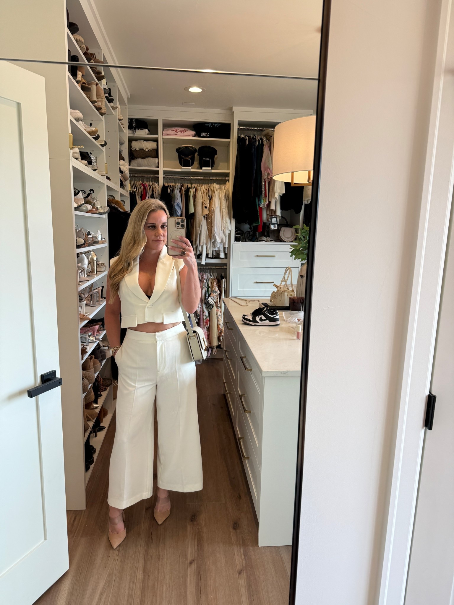 All white look, white blazer and pant set, white YSL, date night look 

#LTKSpringSale #LTKSeasonal #LTKootd