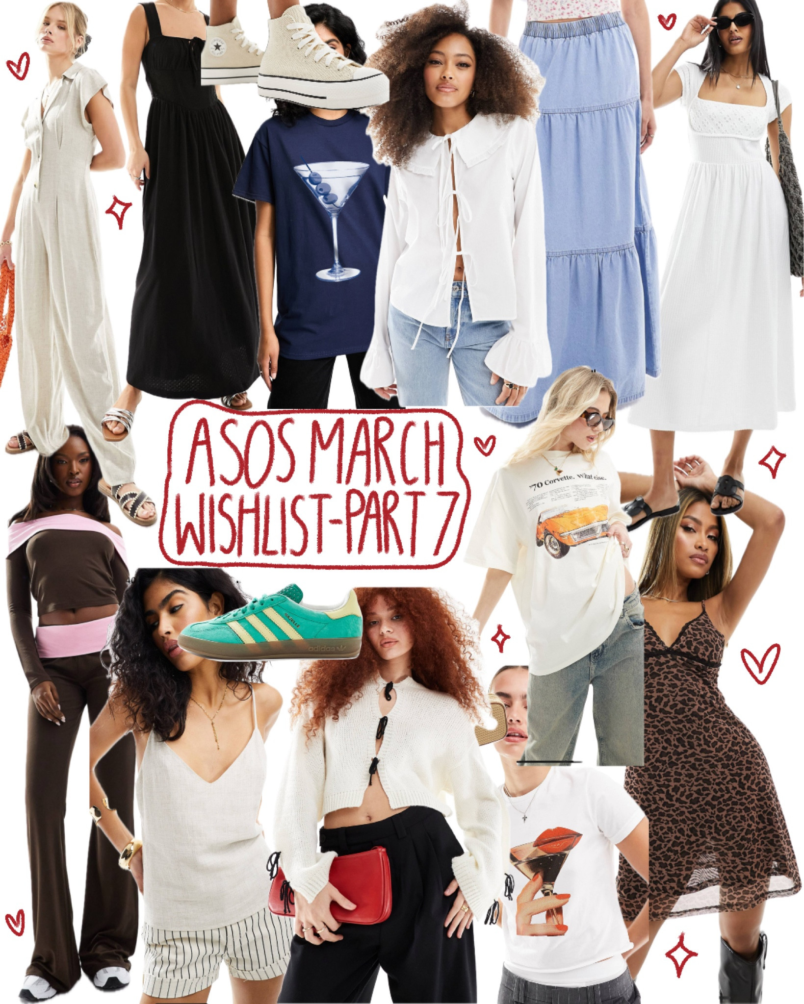 ASOS March Wishlist Part 7!
Loving all the graphic tees and summer dresses! Still obsessed with leopard print too 🖤

#LTKstyletip #LTKfindsunder50 #LTKshoecrush