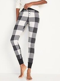Thermal-Knit Pajama Leggings 2-Pack for Women | Old Navy (US)