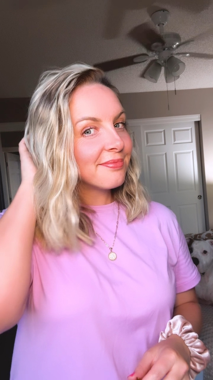 It was a hair day! 
Best t shirt dress!! Lots of colors. No complaints 

Causal look 
Teacher outfit 