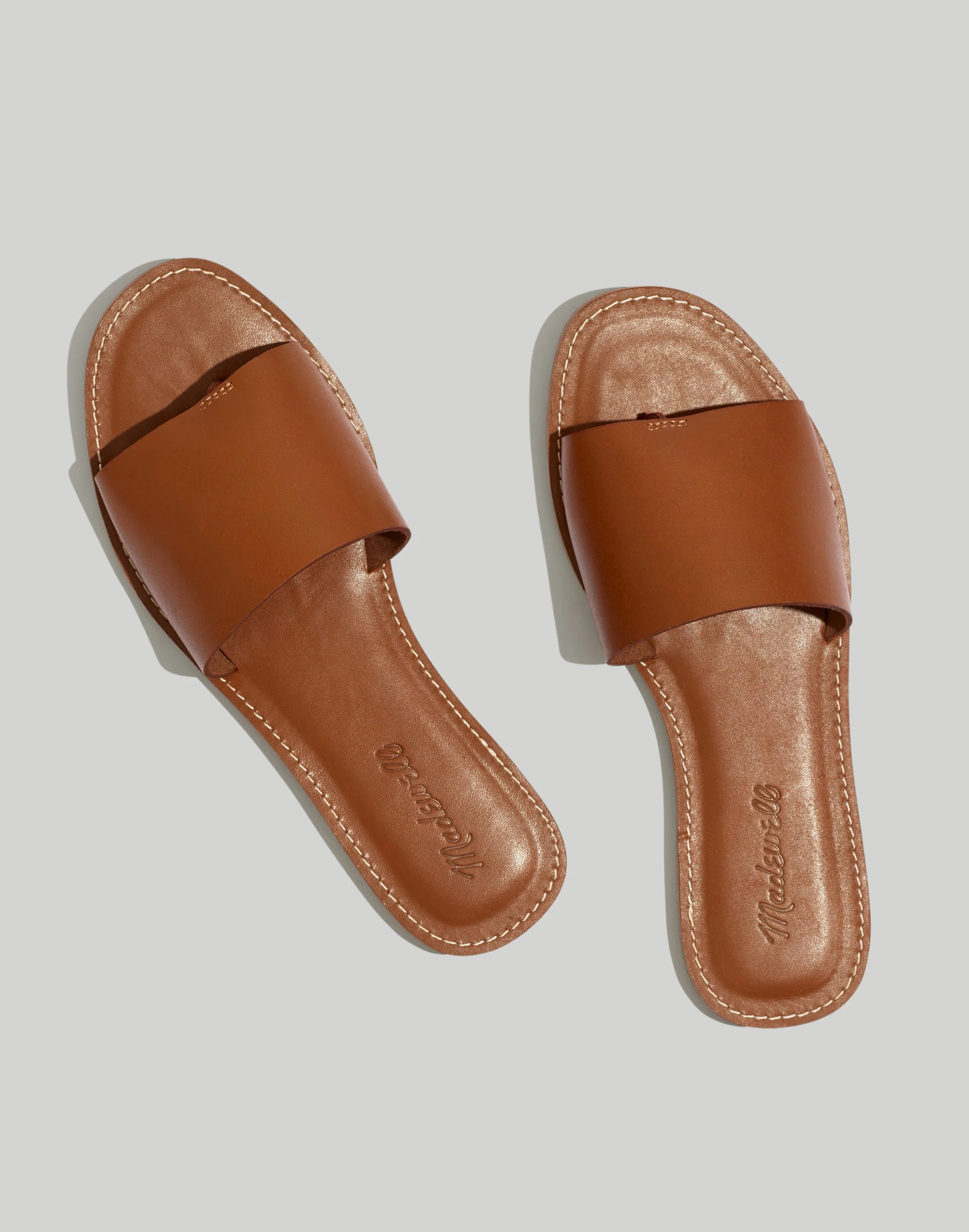 The Boardwalk Post Slide Sandal | Madewell