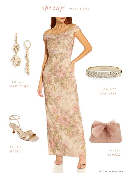 Spring wedding outfit, Mother of the Bride dress, floral dress for wedding. Mother of the Bride shoes, mother of the groom. Adrianna Papell dress
Floral dress for a wedding 
Wedding attire 
Spring wedding outfit 
Crystal bracelet 
Low heels
Wedding shoes 
Loeffler Randall clutch
Rose gold earrings 
Spring dress for a wedding 
Mother of the Bride dress for spring, mother of the groom 

Follow my shop @dressforthewed on the @shop.LTK app to shop this post and get my exclusive app-only content!


#LTKSeasonal #LTKwedding #LTKover40