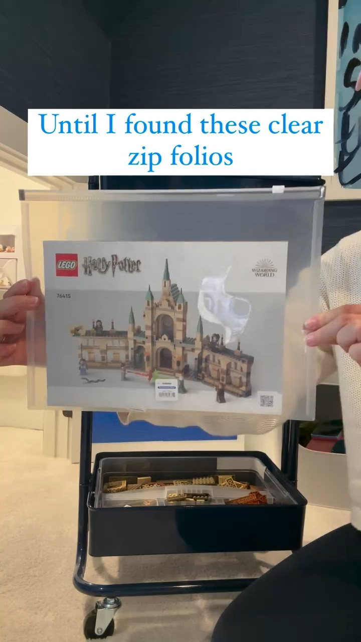 My son’s Lego instructions were always a mess and getting ripped until I found these!

They are so perfect because they aren’t flimsy and so sturdy!

Comment shop

#lego #legostorage #kidsstorage #thecontainerstore #thecontainerstoreambassador